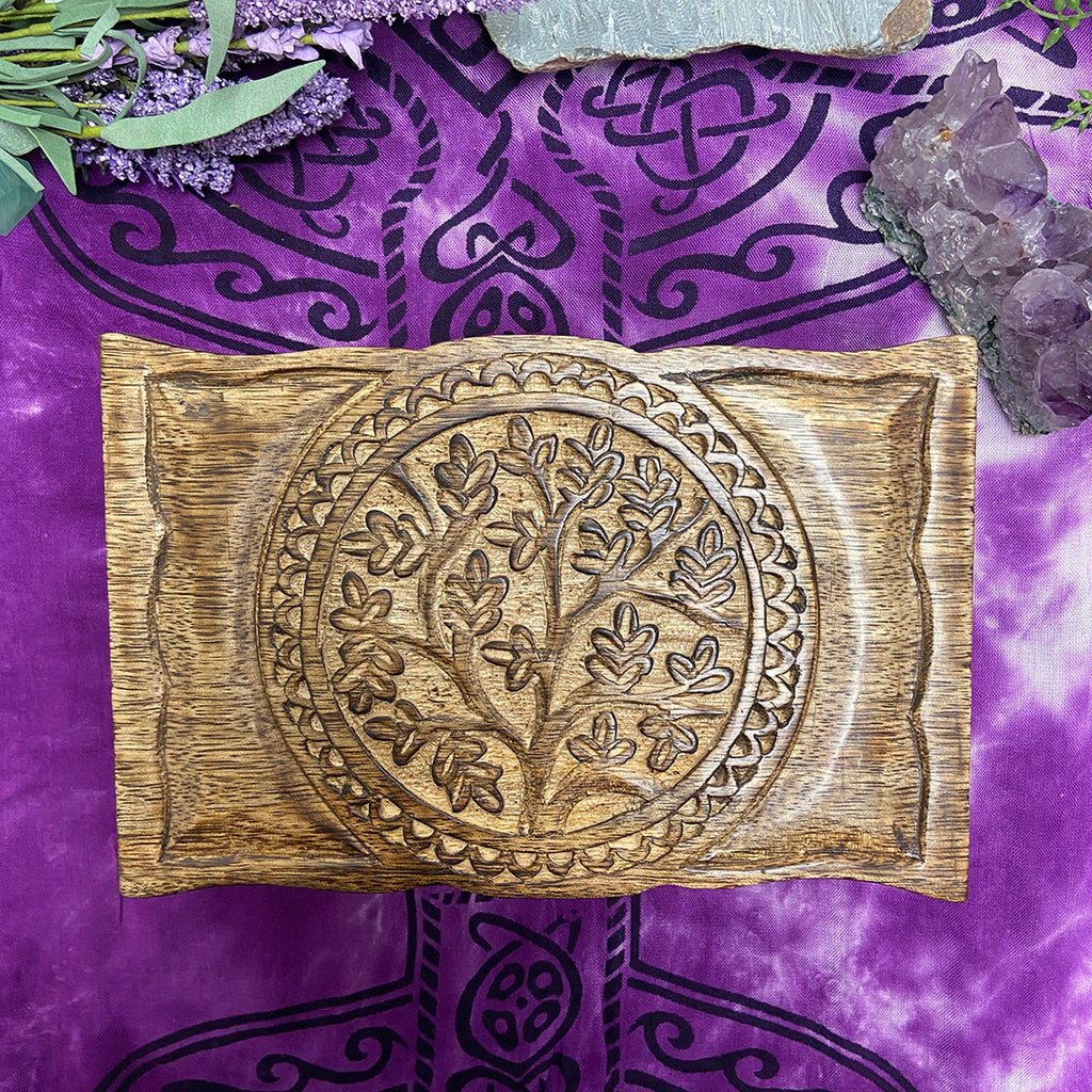 Wooden Box Tree of Life