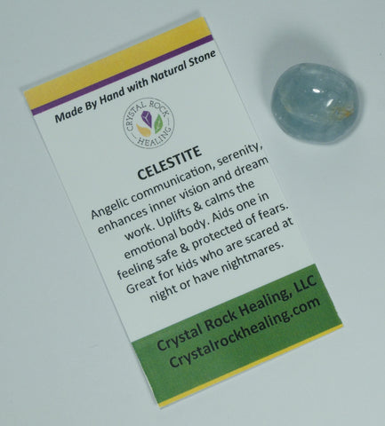 Celestite Pocket Stone
