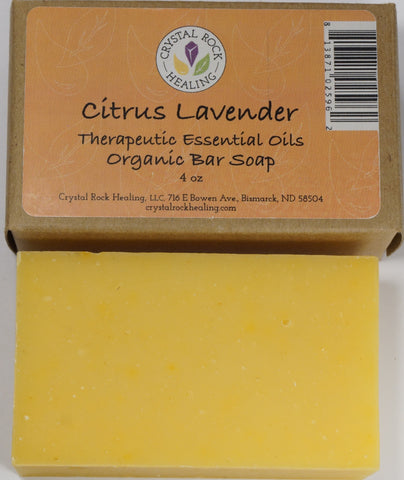 Citrus Lavender Bar Soap 4oz