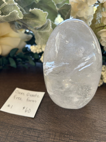 Clear Quartz Free Form #1