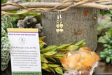 Orange Calcite Earrings