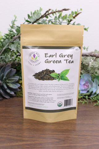 Earl Grey Green Tea 2 oz Organic