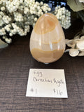 Carnelian Agate Egg