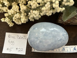 Blue Calcite Egg #5