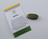 Epidote Pocket Stone
