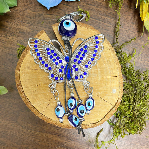 Evil Eye Keychain - Butterfly