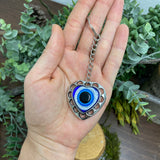 Evil Eye Keychain - Heart