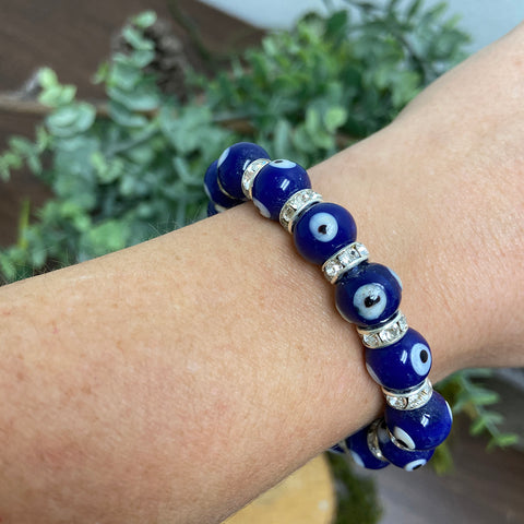 Buy Evil Eye Bracelet blue Online in India - Etsy