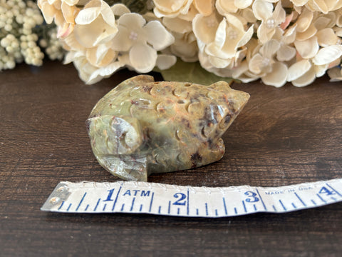 Soapstone Frog Incense Burner Holder #1