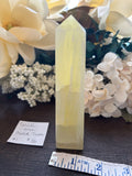 Green Calcite Obelisk Tower #1