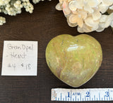 Green Opal Heart #4