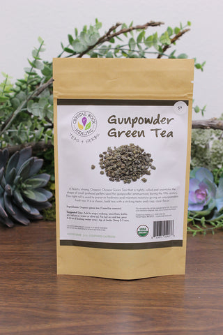Gunpowder Green Tea  2 oz Organic
