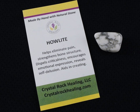 Howlite Pocket Stone