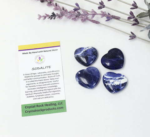 Sodalite Heart - Small