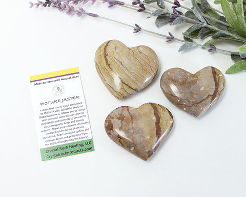 Picture Jasper Heart - Medium