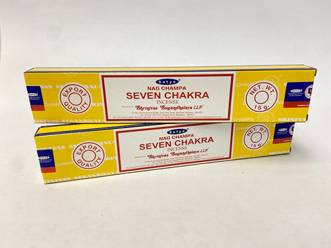 Boxed Incense-Seven Chakra