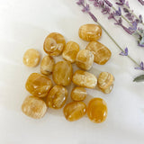 Honey Calcite Pocket Stone