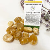Honey Calcite Pocket Stone