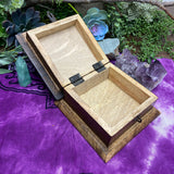 Wooden Box - Lotus Hamsa
