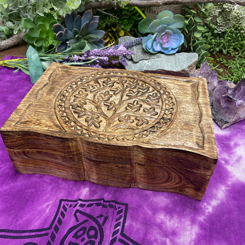 Wooden Box - Tree of Life