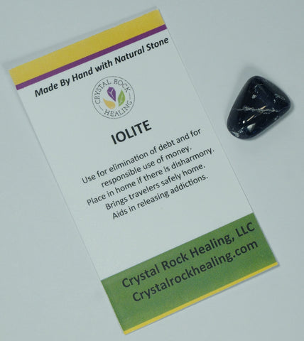 Iolite Pocket Stone