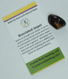 Jasper Brecciated Pocket Stone
