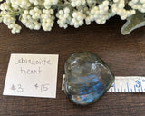 Labradorite Heart #3