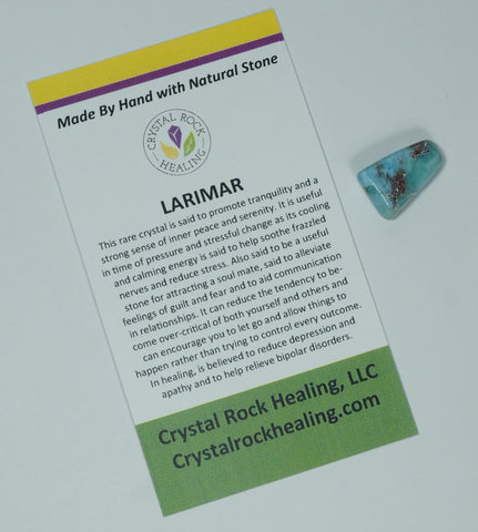 Larimar Pocket Stone
