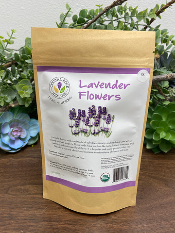 Lavender Flowers 1 oz Organic