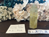 Lemon Quartz Obelisk Tower #3