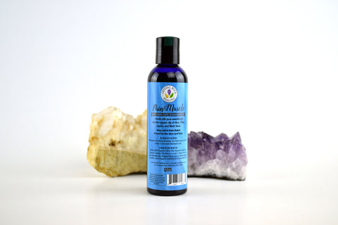 Pain & Muscle Massage & Bath Oil 4oz