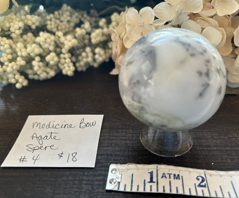 Agate Medicine Bow Sphere #4