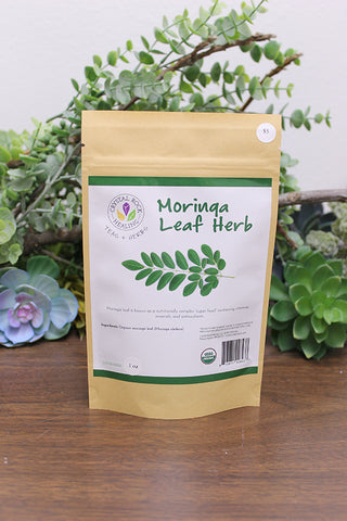 Moringa Leaf Herbs 1 oz Organic