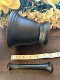 Cast Iron 4.5 inch Mortar and Pestle