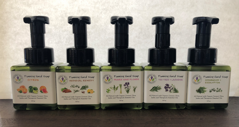 All Natural Foaming Hand Soap Prairie Sage Flower 8oz