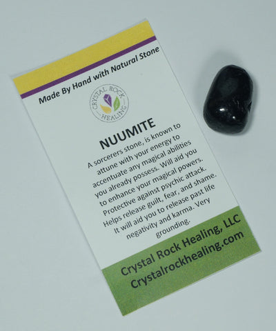 Nuumite Pocket Stone