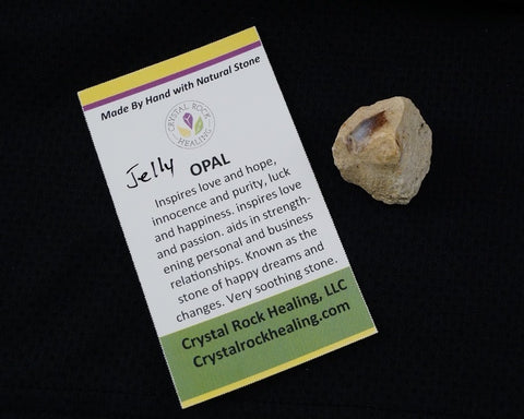 Opal Jelly Pocket Stone