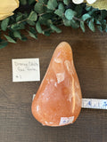 Orange Calcite Free Form #1