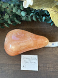 Orange Calcite Free Form #1