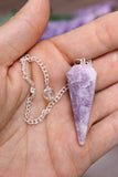 Lepidolite Pendulum