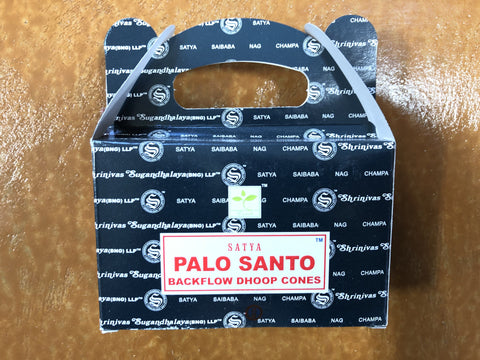 Backflow Dhoop Incense Cones-Palo Santo