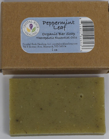 Peppermint Leaf Bar Soap 4oz