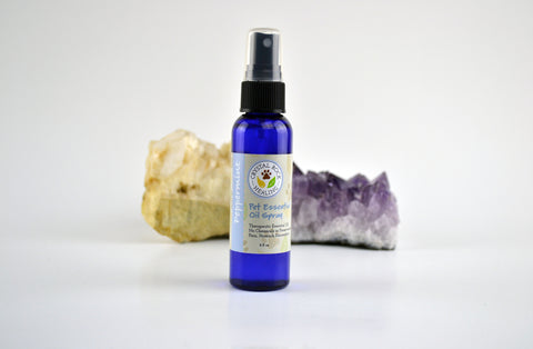 Peppermint Pet Essential Oil Spray 2oz