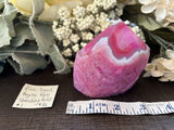 Agate Raw Standing Point Dyed Pink #1