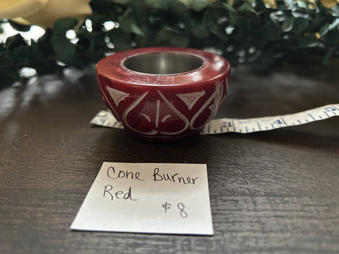 Mini Cone Burner Red