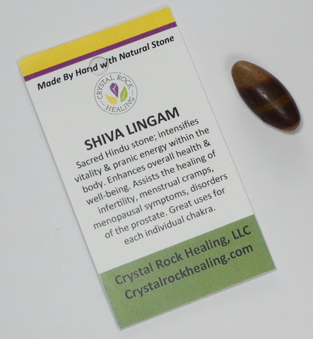 Shiva Lingam Pocket Stone