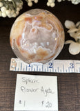 Flower Agate Sphere #1