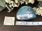 Agate Raw Standing Point Dyed Teal #1