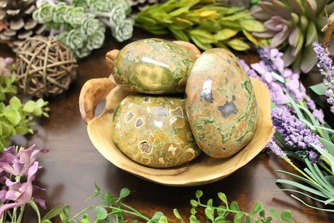 Rainforest Jasper Therapy Stone