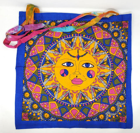 Tote - Sun, Multi-color Imprint